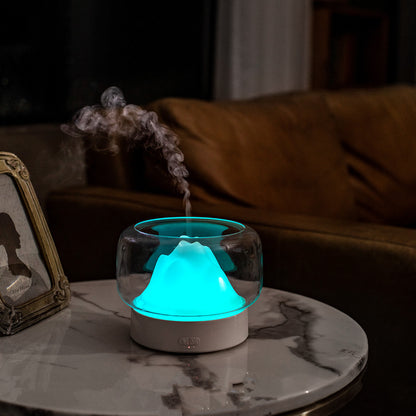 Night Light Essential Oil Diffuser – Ultrasonic Aroma Humidifier for Bedroom & Home