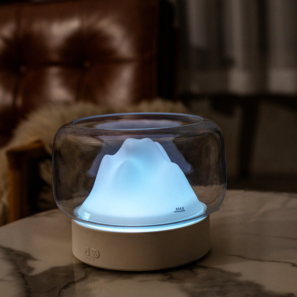 Night Light Essential Oil Diffuser – Ultrasonic Aroma Humidifier for Bedroom & Home