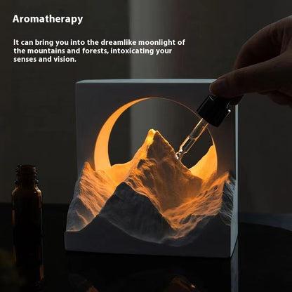 Creative Aromatherapy Expanded Stone Night Light