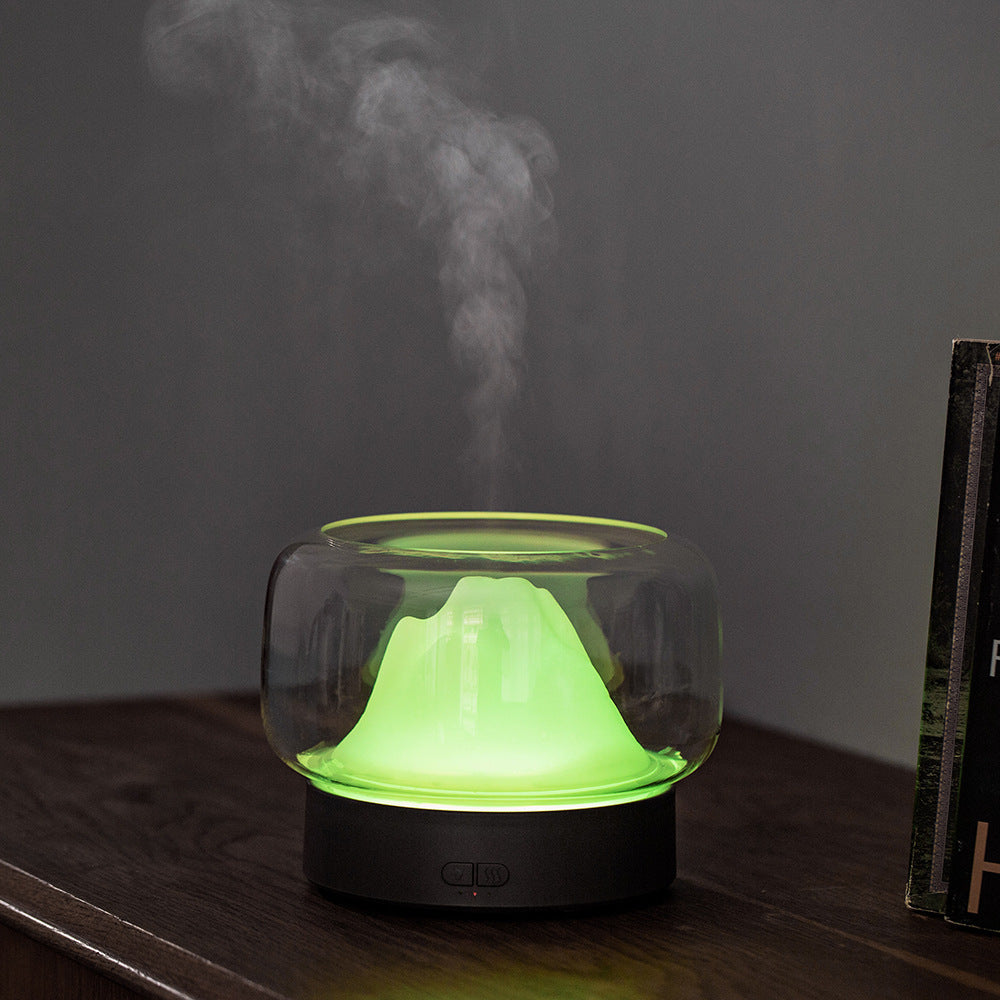 Night Light Essential Oil Diffuser – Ultrasonic Aroma Humidifier for Bedroom & Home
